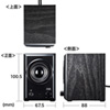 MM-SPU10BK USBスピーカー(ブラック) MM-SPU10BK / USBスピーカー(ブラック)