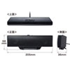 MM-SPUTC1BK Type-C サウンドバースピーカー MM-SPUTC1BK / Type-C サウンドバースピーカー