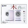 MM-SPWD2WH 木製2chマルチメディアスピーカー(ホワイト) MM-SPWD2WH / 木製2chマルチメディアスピーカー(ホワイト)