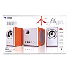 MM-SPWD3SV 木製2.1chマルチメディアスピーカー(シルバー) MM-SPWD3SV / 木製2.1chマルチメディアスピーカー(シルバー)