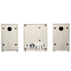 MM-SPWD3WH 木製2.1chマルチメディアスピーカー(ホワイト) MM-SPWD3WH / 木製2.1chマルチメディアスピーカー(ホワイト)