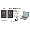 MM-SPWD6BK 木製2chマルチメディアスピーカー MM-SPWD6BK / 木製2chマルチメディアスピーカー