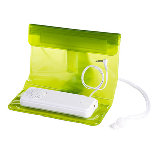 MM-SPWP1G / 防水ケース付きスピーカー(5インチ用・グリーン)