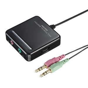 MM-SW3N【マルチメディアスイッチ】ヘッドセット（ヘッドホン）と