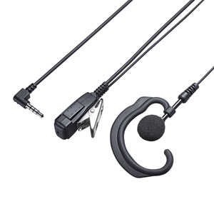 MM-WGS3-HS2 / ワイヤレスガイド用イヤホンマイク(最大入力8mW)