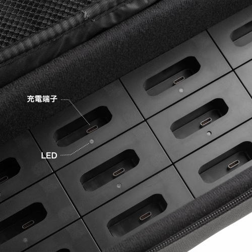 MM-WGS5-CL12 / ワイヤレスガイド用充電器（12台用）