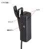 MM-WGS5T-HS1 ワイヤレスガイド用イヤホンマイク(親機用) MM-WGS5T-HS1 / ワイヤレスガイド用イヤホンマイク(親機用)
