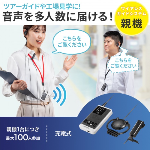 MM-WGS5T / ワイヤレスガイドシステム（親機）