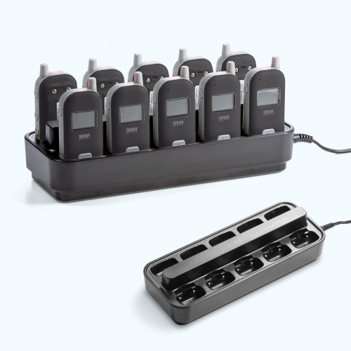 MM-WGS6-CL1 / ワイヤレスガイド用充電器（10台用）