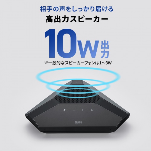 MM-WLMSP2 / WEB会議スピーカーフォン（大人数向け・高性能MEMSマイク搭載）