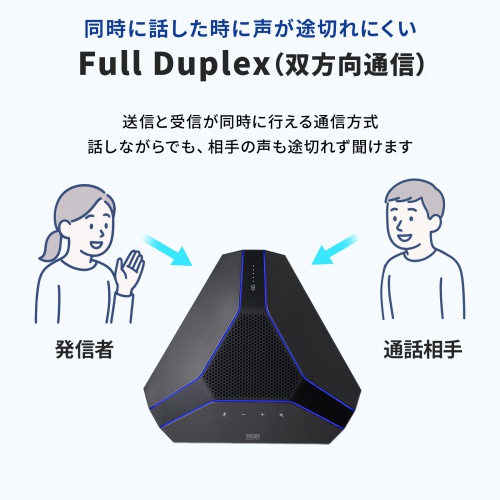 MM-WLMSP2 / WEB会議スピーカーフォン（大人数向け・高性能MEMSマイク搭載）
