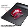 MPD-GELPHBL リストレスト付きマウスパッド(レザー調素材、高さ高め、ブルー) MPD-GELPHBL / リストレスト付きマウスパッド(レザー調素材、高さ高め、ブルー)