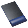 MPD-GELPNBL / リストレスト付きマウスパッド（レザー調素材、高さ標準、ブルー）