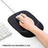 MPD-MU1NWR 低反発リストレスト付きマウスパッド(ワインレッド) MPD-MU1NWR / 低反発リストレスト付きマウスパッド(ワインレッド)