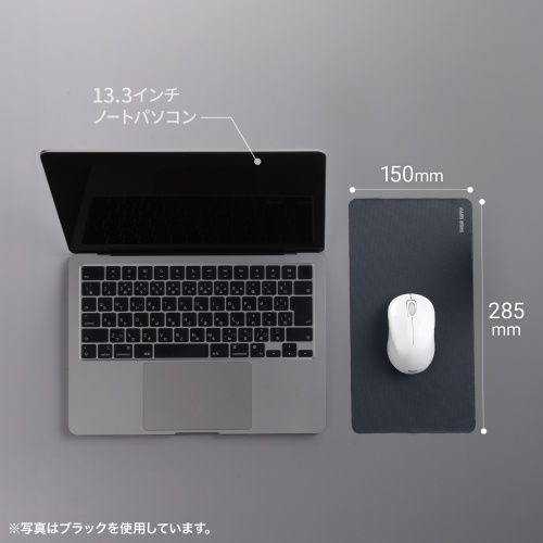MPD-NOTE3G / ノートパソコン用3WAYマウスパッド（グリーン）