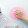 MPD-OP51BR シリコンマウスパッド(ブラウン) MPD-OP51BR / シリコンマウスパッド(ブラウン)