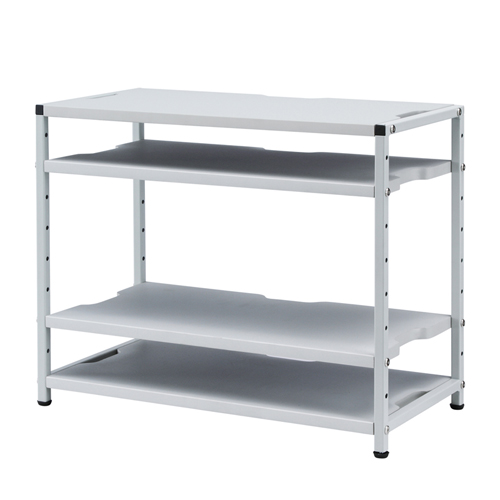 MR-67GY / 小型機器収納マルチ机上ラック