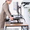 MR-ERGST6BK / エルゴノミクスリフトアップデスク（W1060）