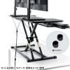 MR-ERGST6BK / エルゴノミクスリフトアップデスク（W1060）