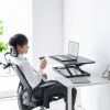 MR-ERGST7BK エルゴノミクスリフトアップデスク(W680×D450) MR-ERGST7BK / エルゴノミクスリフトアップデスク(W680×D450)