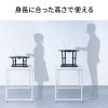 MR-ERGST7BK エルゴノミクスリフトアップデスク(W680×D450) MR-ERGST7BK / エルゴノミクスリフトアップデスク(W680×D450)