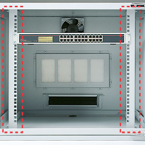 MR-FA6519N / 19インチマウント金具(W650mm用)