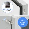 MR-FAP55 / クーラー付き防塵ラック（W550×D655）