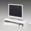 MR-LC101WK 机上液晶モニタスタンド(ホワイト) MR-LC101WK / 机上液晶モニタスタンド(ホワイト)