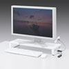 MR-LC201HWN USBハブ付き机上液晶モニタースタンド MR-LC201HWN / USBハブ付き机上液晶モニタースタンド