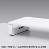 MR-LC201HWN USBハブ付き机上液晶モニタースタンド MR-LC201HWN / USBハブ付き机上液晶モニタースタンド