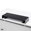 MR-LC202BK 電源タップ+USBポート付き机上ラック(W600×D200mm・ブラック) MR-LC202BK / 電源タップ+USBポート付き机上ラック(W600×D200mm・ブラック)