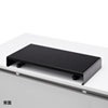 MR-LC203BK 電源タップ+USBポート付き机上ラック(W600×D300mm・ブラック) MR-LC203BK / 電源タップ+USBポート付き机上ラック(W600×D300mm・ブラック)