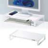 MR-LC204WN / 電源タップ＋USBハブ付き机上ラック（W500)