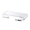 MR-LC205W 電源タップ+USBハブ付き机上ラック(W600mm・ホワイト) MR-LC205W / 電源タップ+USBハブ付き机上ラック(W600mm・ホワイト)