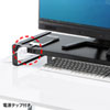MR-LC206BKN 電源タップ+USBハブ付き机上ラック(W1000mm・ブラック) MR-LC206BKN / 電源タップ+USBハブ付き机上ラック(W1000mm・ブラック)