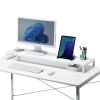 MR-LC206WN 電源タップ+USBハブ付き机上ラック(W1000mm・ホワイト) MR-LC206WN / 電源タップ+USBハブ付き机上ラック(W1000mm・ホワイト)