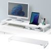 MR-LC206WN / 電源タップ＋USBハブ付き机上ラック（W1000mm・ホワイト）