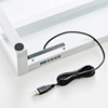 MR-LC206W 電源タップ+USBハブ付き机上ラック(W1000mm・ホワイト) MR-LC206W / 電源タップ+USBハブ付き机上ラック(W1000mm・ホワイト)
