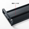 MR-LC209BKN スチール製机上ラック(W1000mm・ブラック) MR-LC209BKN / スチール製机上ラック(W1000mm・ブラック)