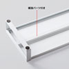 MR-LC209WN / スチール製机上ラック（W1000mm・ホワイト）