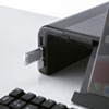 MR-LC210CHBK USB Type-C接続ハブ付き机上ラック(ブラック) MR-LC210CHBK / USB Type-C接続ハブ付き机上ラック(ブラック)