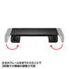 MR-LC210CHBK USB Type-C接続ハブ付き机上ラック(ブラック) MR-LC210CHBK / USB Type-C接続ハブ付き机上ラック(ブラック)