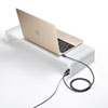 MR-LC210CHW USB Type-C接続ハブ付き机上ラック(ホワイト) MR-LC210CHW / USB Type-C接続ハブ付き机上ラック(ホワイト)