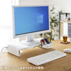 MR-LC210CHW USB Type-C接続ハブ付き机上ラック(ホワイト) MR-LC210CHW / USB Type-C接続ハブ付き机上ラック(ホワイト)