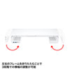 MR-LC210CHW USB Type-C接続ハブ付き机上ラック(ホワイト) MR-LC210CHW / USB Type-C接続ハブ付き机上ラック(ホワイト)