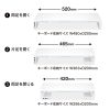 MR-LC210CHW USB Type-C接続ハブ付き机上ラック(ホワイト) MR-LC210CHW / USB Type-C接続ハブ付き机上ラック(ホワイト)
