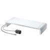 MR-LC210CHW USB Type-C接続ハブ付き机上ラック(ホワイト) MR-LC210CHW / USB Type-C接続ハブ付き机上ラック(ホワイト)