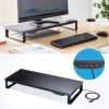MR-LC215BK USBハブ付モニター台(ブラック) MR-LC215BK / USBハブ付モニター台(ブラック)