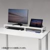 MR-LC314BK 木製机上ラック(W1000・ブラック) MR-LC314BK / 木製机上ラック(W1000・ブラック)