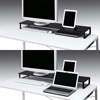 MR-LC702BK / スチール製机上液晶モニタスタンド（幅1000mm・ブラック）